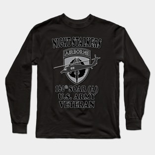 160th SOAR (A)- Veteran Long Sleeve T-Shirt